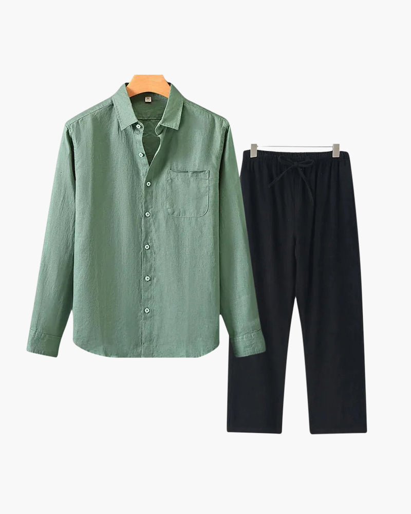 Ensemble Lin Manches Longues