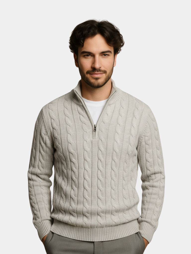 Pull half-zip Essentiel - Cross & Crown