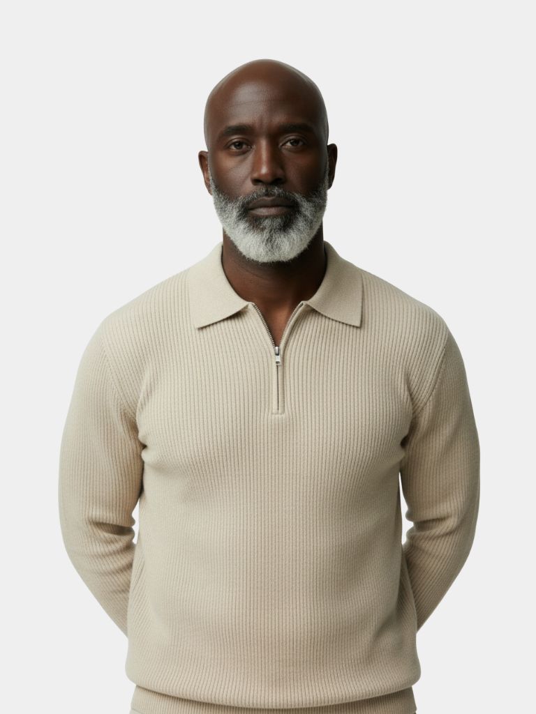 Pull Zippé Essentiel - Cross & Crown