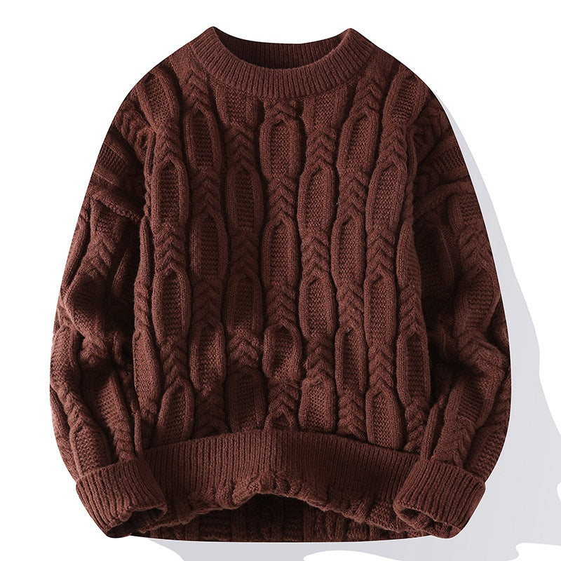 Pull en maille torsadée OLIVER