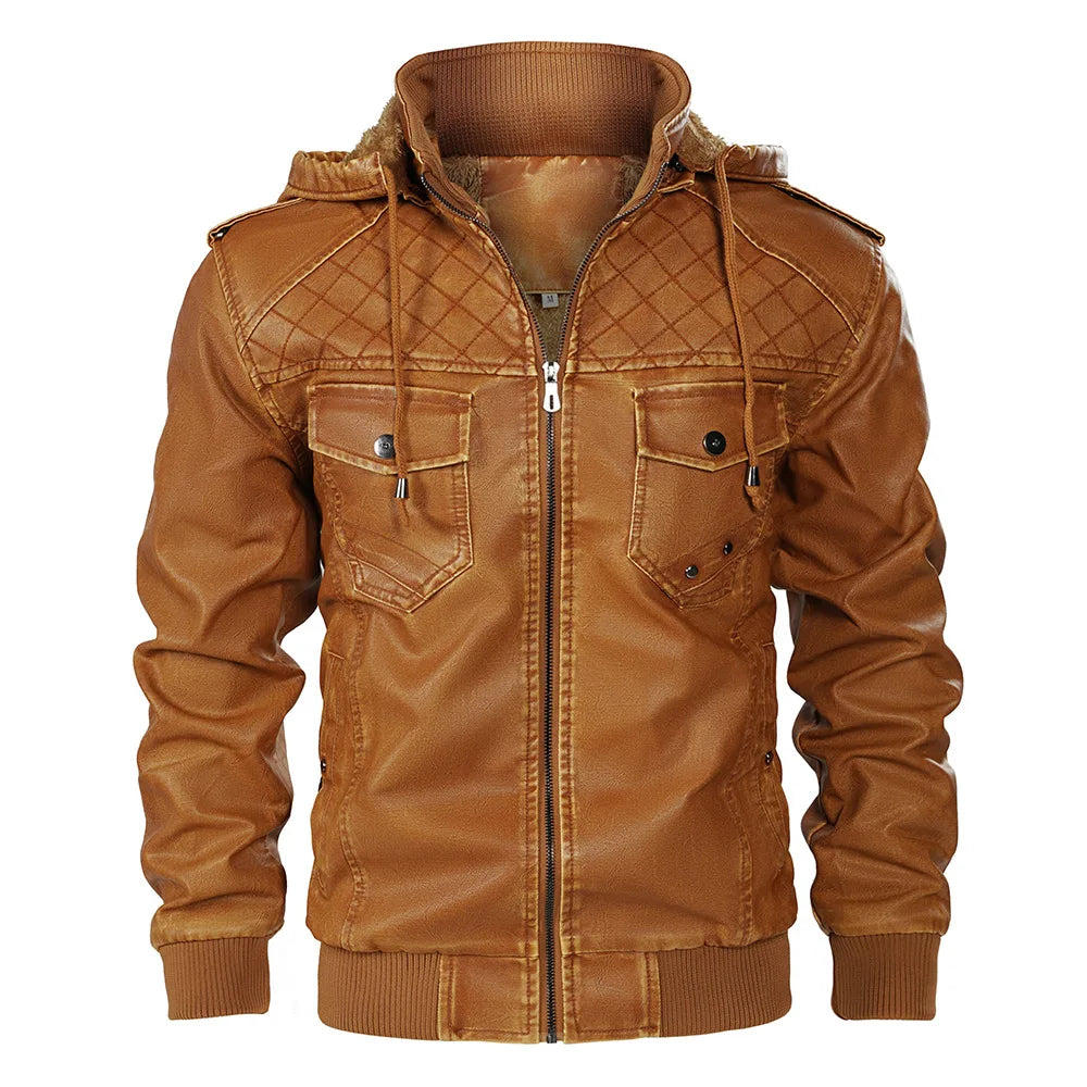 Blouson en cuir Bryan