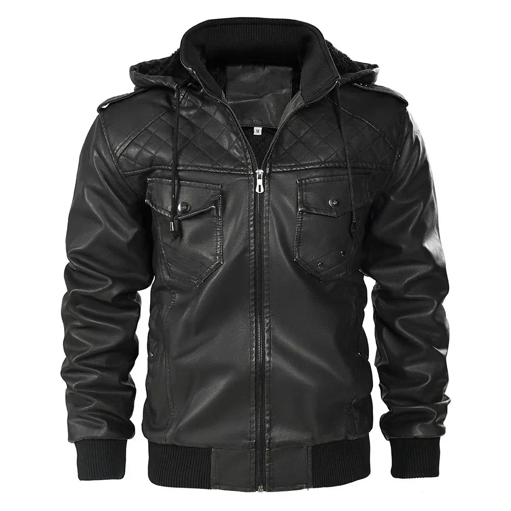 Blouson en cuir Bryan