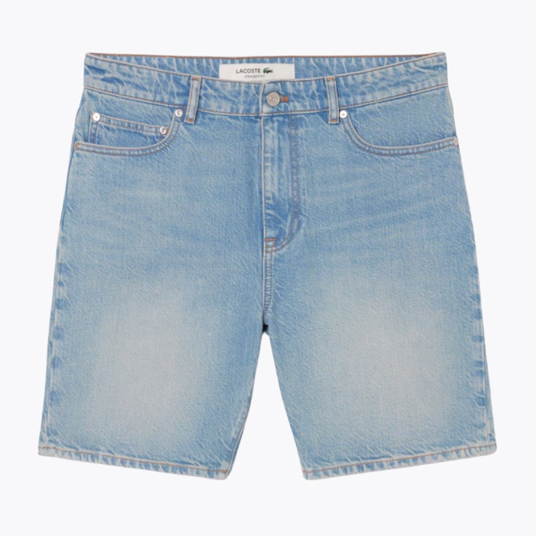 L.C Straight Fit Denim Bermuda Shorts