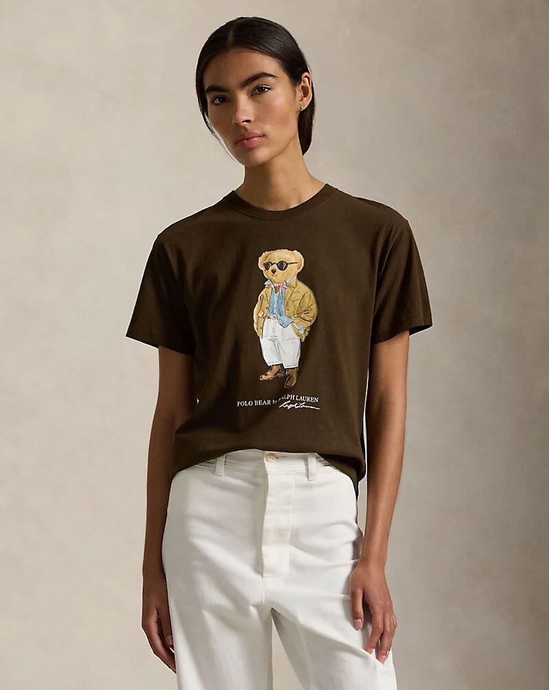 Men's Polo Bear Cotton Jersey T-Shirt