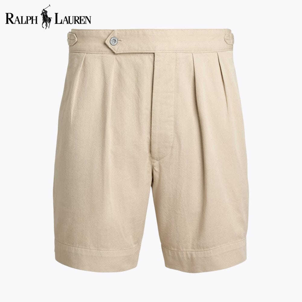 Men's Relaxed Fit Pleated Twill Short