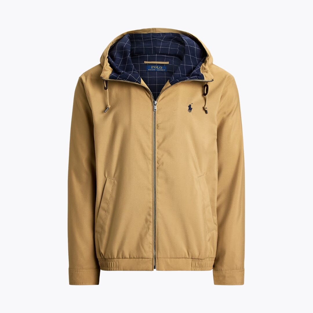 Men's Twill Hooded Jacket