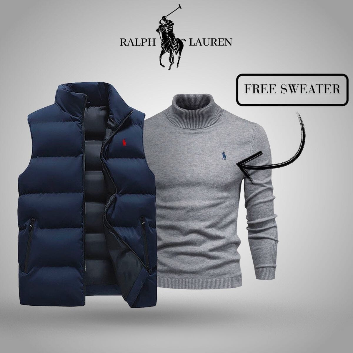 Men's Vest + Exclusive Free Sweater (CLEARANCE)