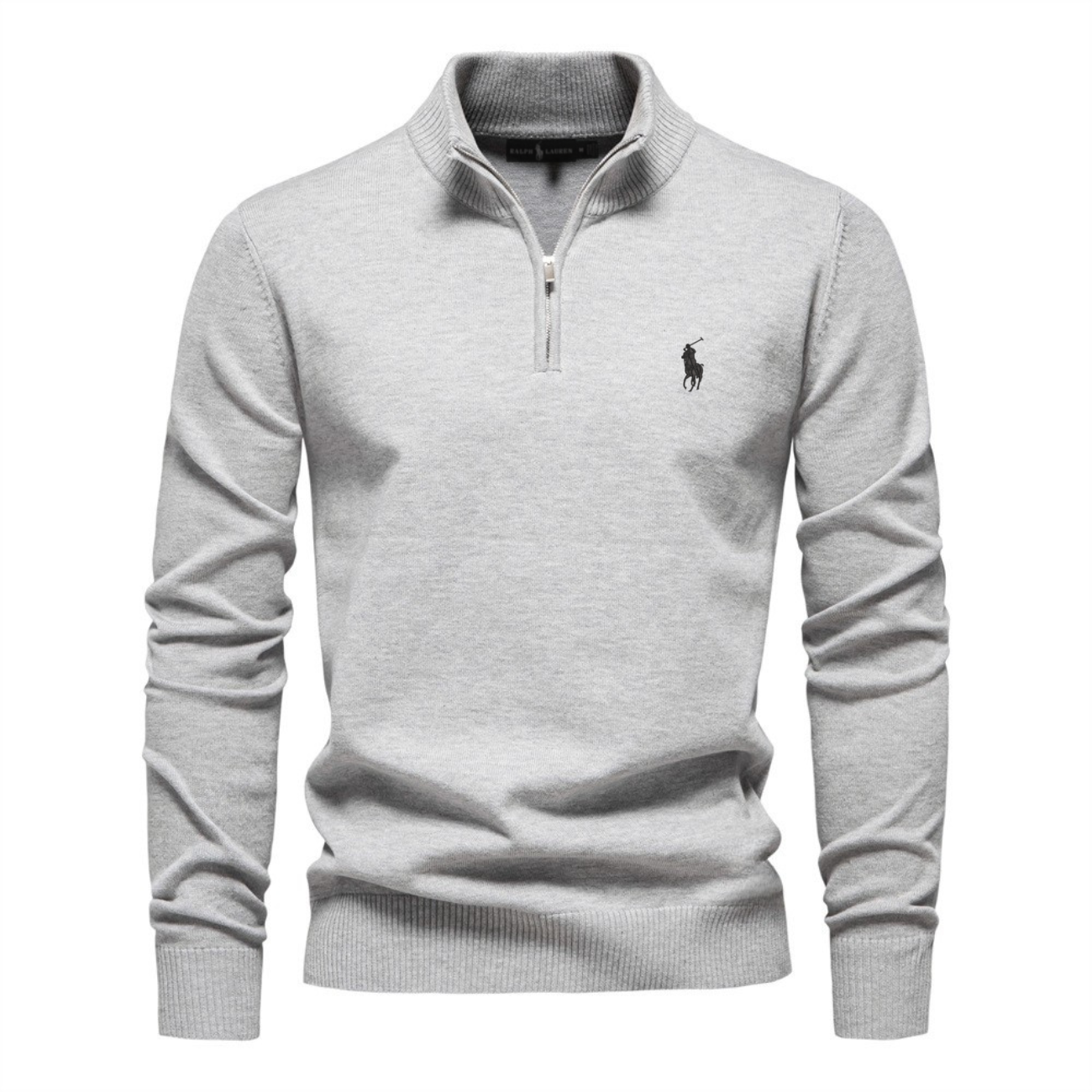 Men's Premium Half-Zip Knit Sweater - Clearance Sale