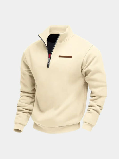 Pull Col Montant Urbain Slate