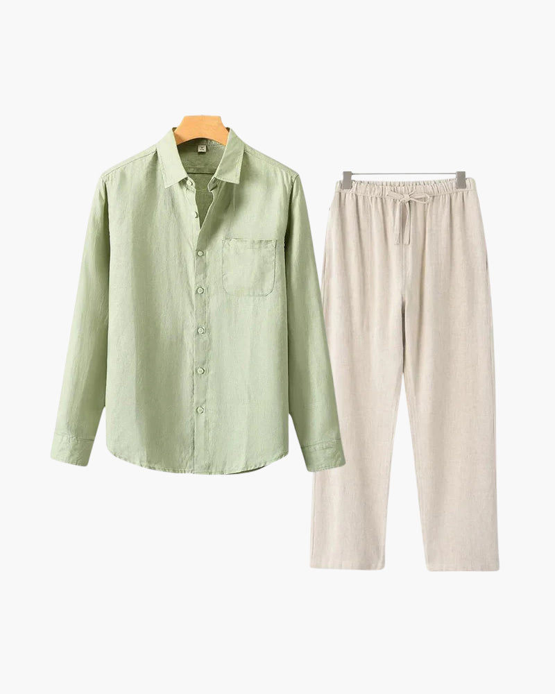 Ensemble Lin Manches Longues