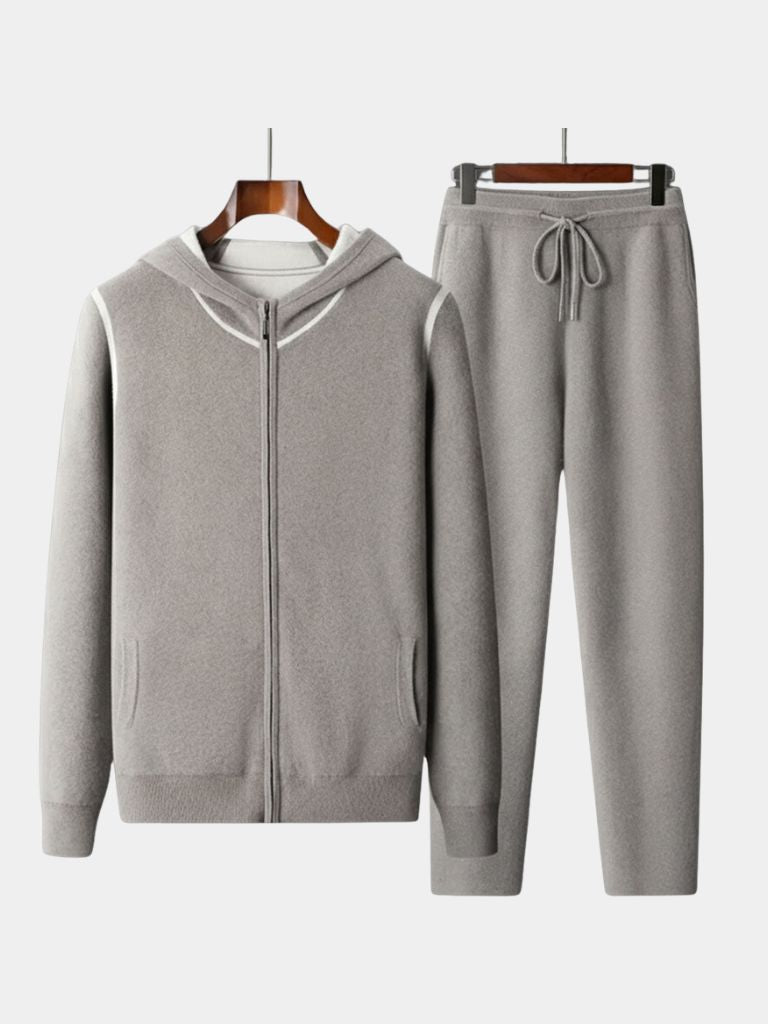 Ensemble Cachemire Belvoir Taupe