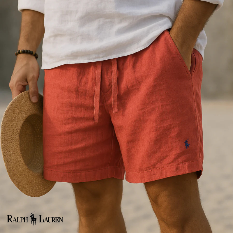 Men's Heritage Linen Capri Shorts