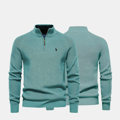 Men's Men's Zip Neck Sweater (Clearance)