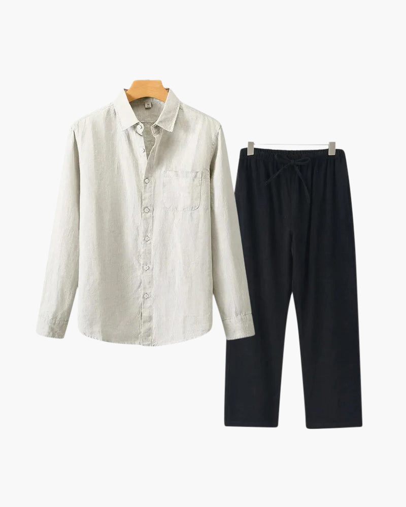 Ensemble Lin Manches Longues