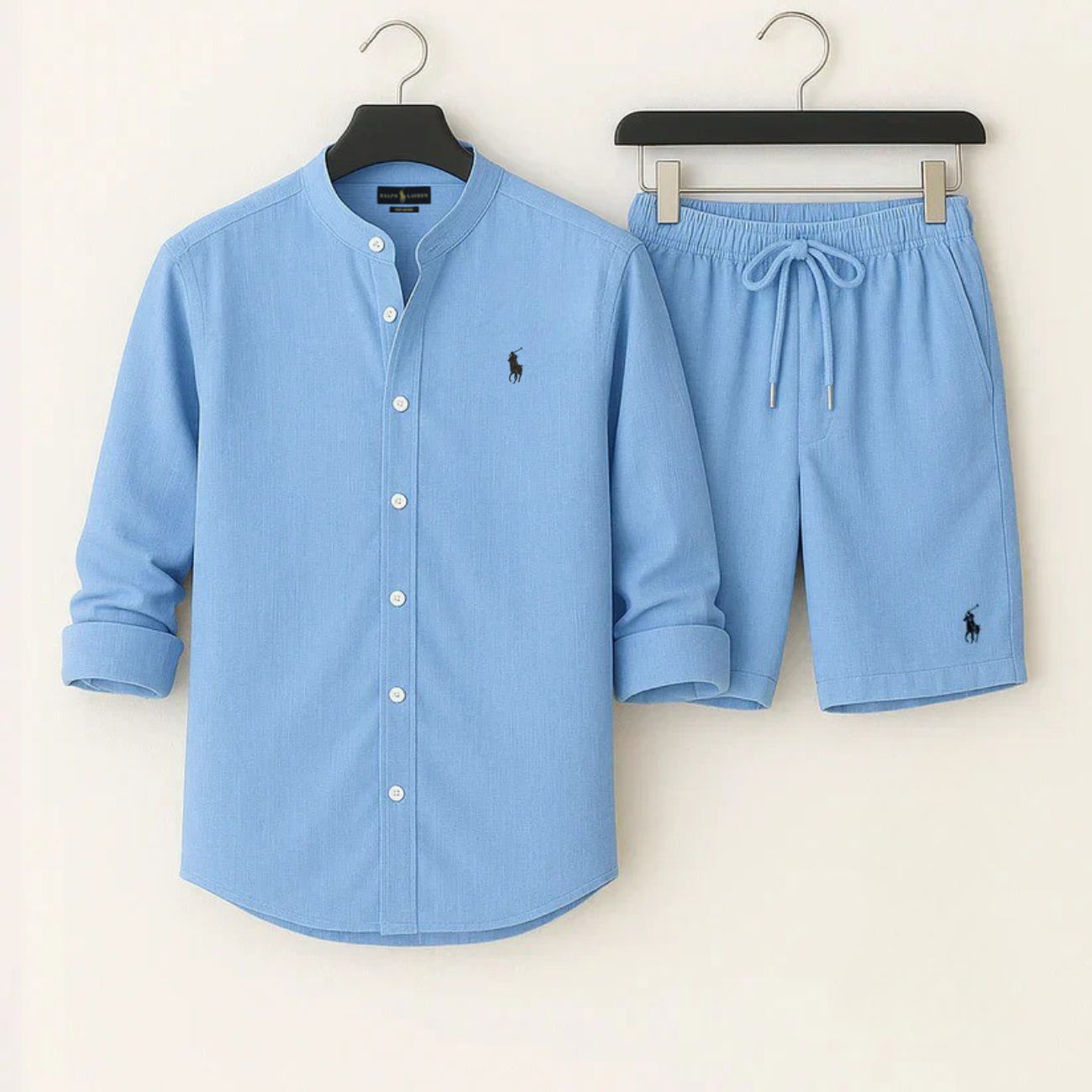Men's Summer Shirt & Shorts Set - Clearance Sale