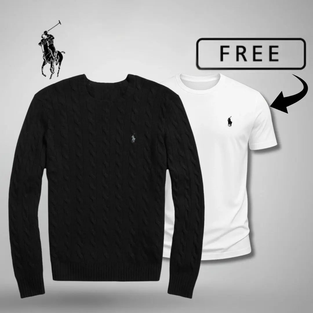 Men's Premium Sweater™ + Free T-Shirt  🎁