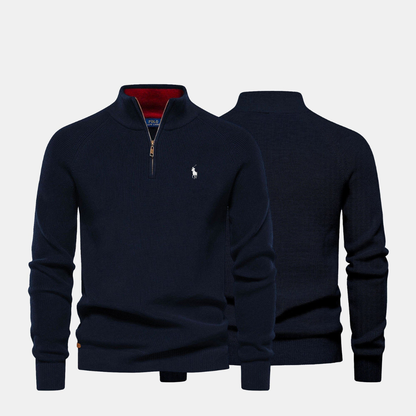 Men's Men's Zip Neck Sweater (Clearance)