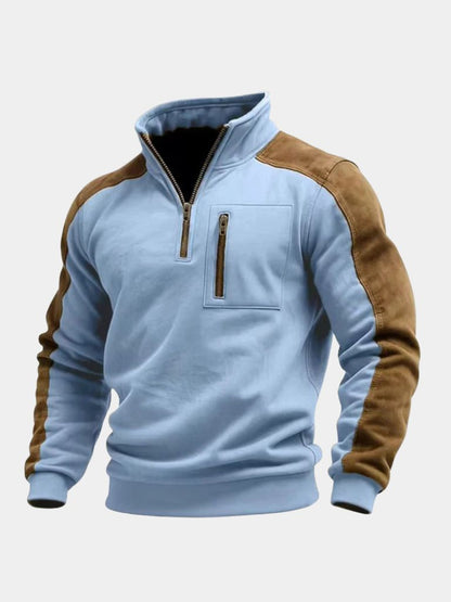 Pull Zippé Col Montant Urban Explorer - Cross & Crown