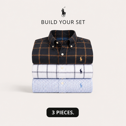 3-Piece Premium Shirt Set