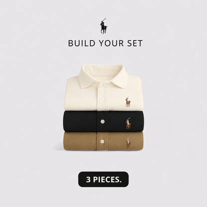 3-Piece Premium Dress Shirt Set