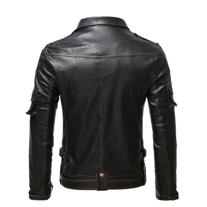 Blouson en cuir LORENZO