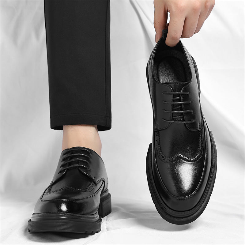 Roberto Genuine Leather Dress Shoes