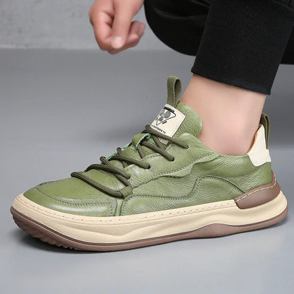 Luca Italiana Leather Sneakers
