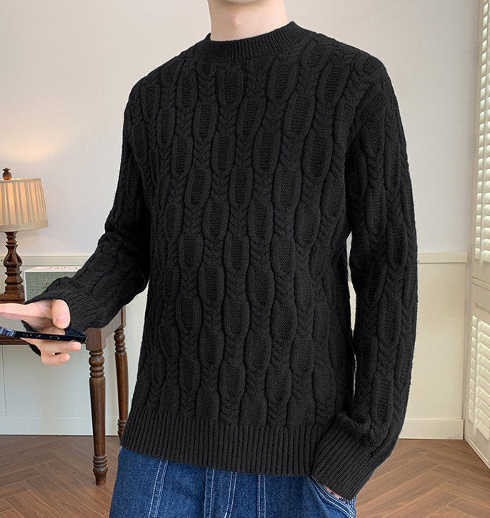 Pull en maille torsadée OLIVER