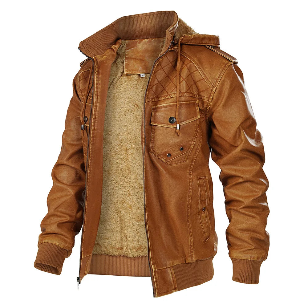 Blouson en cuir Bryan