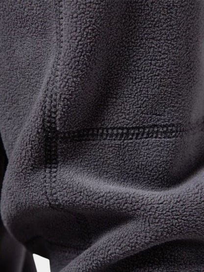 Pull Col Zippé Alpine - Cross & Crown