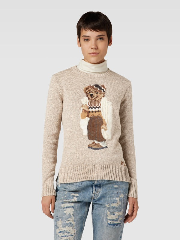 Men's Sweater | Bear White Coat
