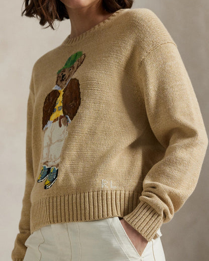 Men's Sweater | Polo Bear Beige