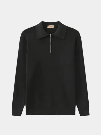 Pull Zippé Essentiel - Cross & Crown