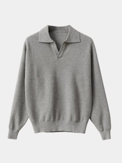 Pull Col V Essentiel - Cross & Crown