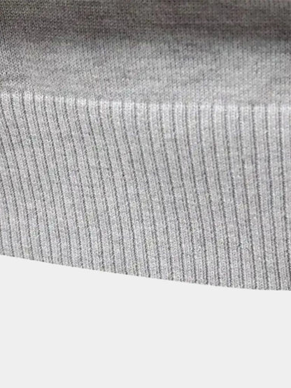 Pull Demi-Zip en Maille - Cross & Crown