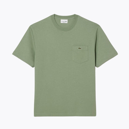 L.C Cotton T-shirt with Breast Pocket