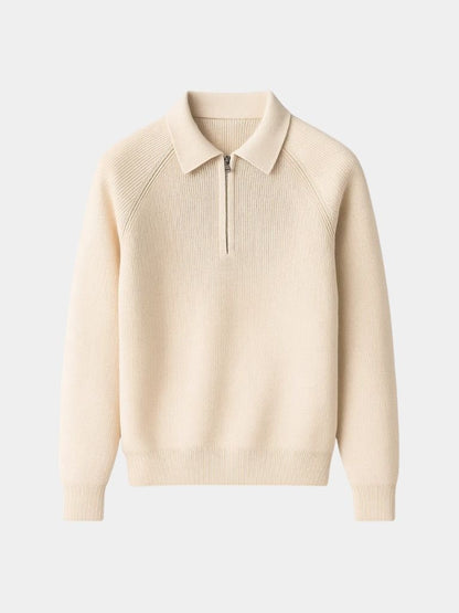 Pull Zippé Raglan - Cross & Crown