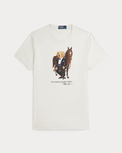 Men's Polo Bear Cotton T-Shirt