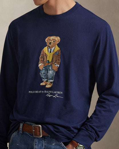 Men's Polo Bear Jersey T-Shirt Classic Fit