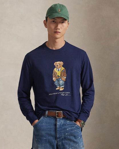 Men's Polo Bear Jersey T-Shirt Classic Fit