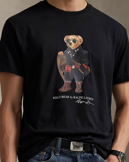 Men's Polo Bear Jersey T-Shirt Classic Fit