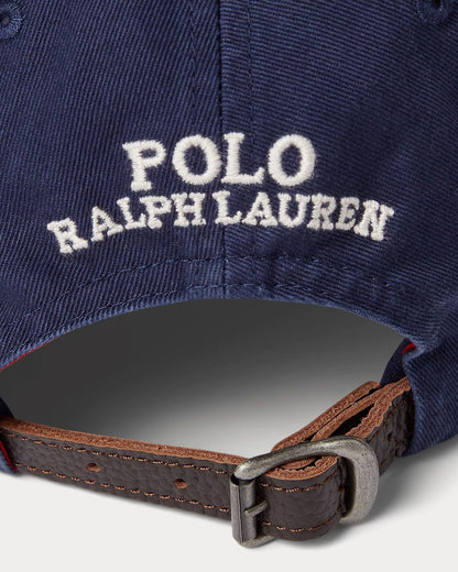 Men's Polo Bear Twill Ball Cap