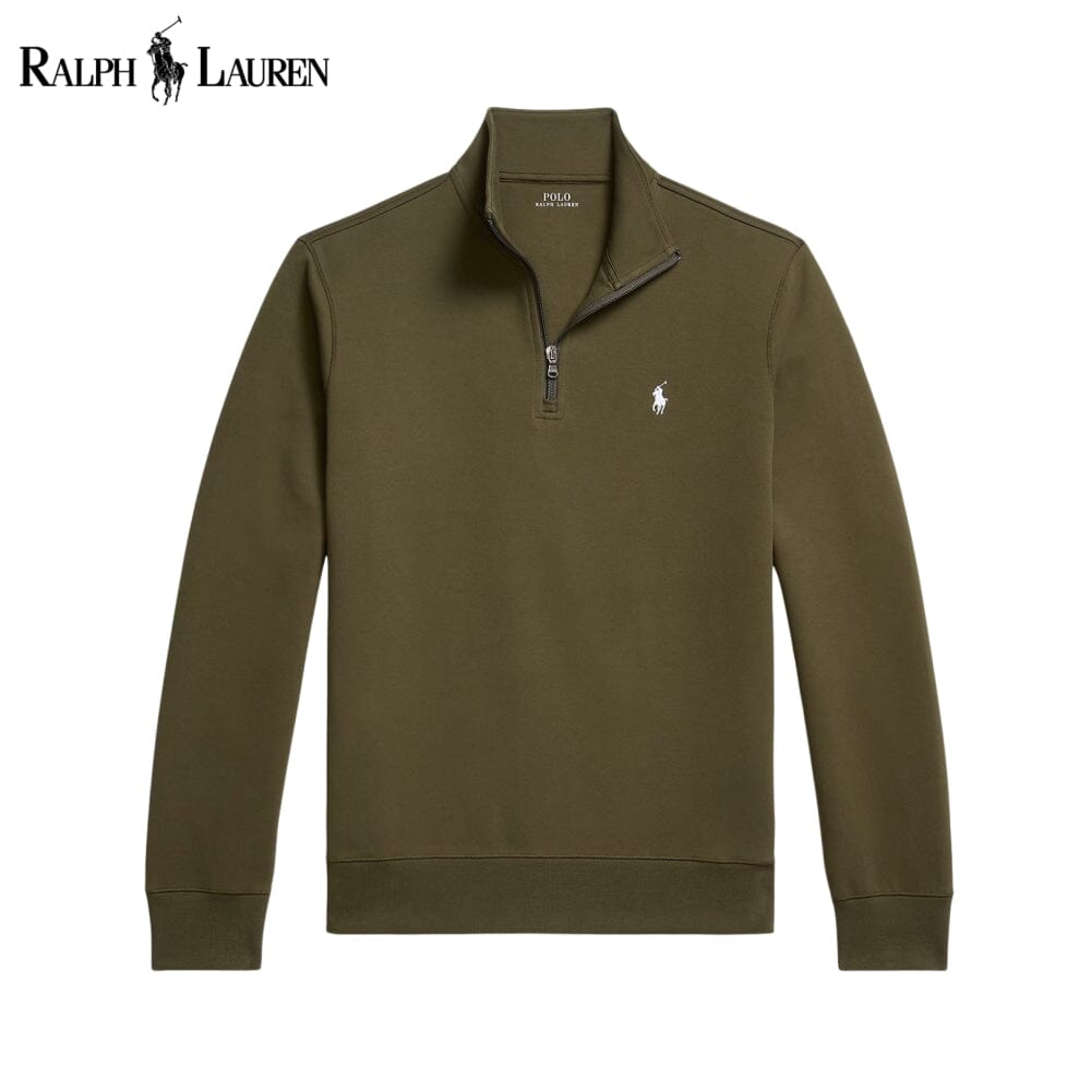 Men's Double-Knit Mockneck Pullover