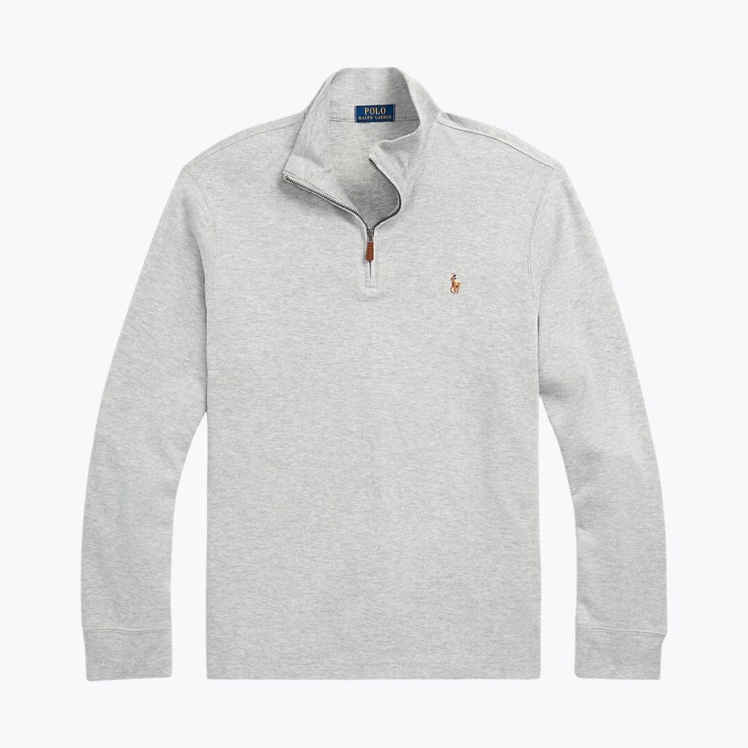 Men's Estate-Rib Quarter-Zip Pullover