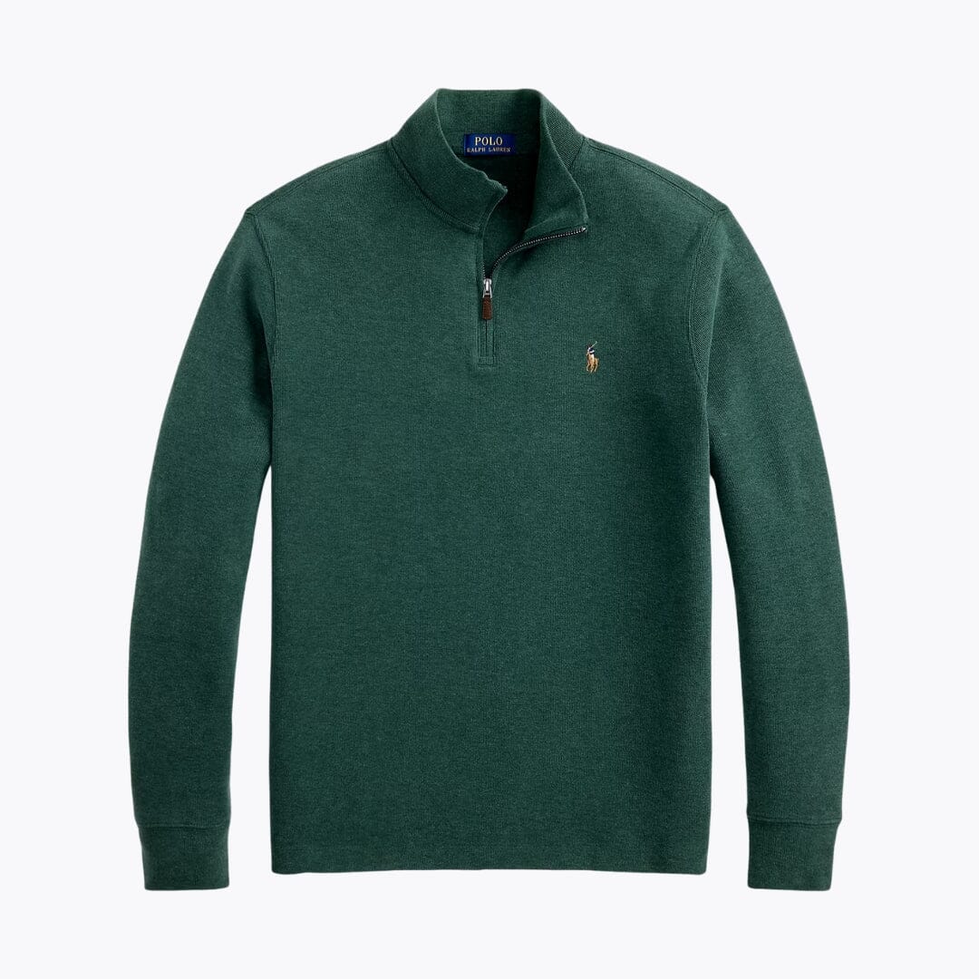 Men's Estate-Rib Quarter-Zip Pullover