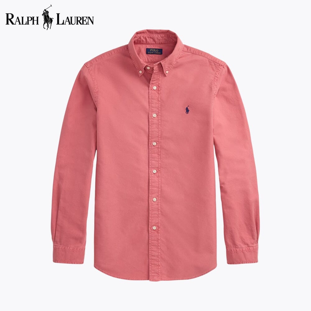Men's Slim Fit Garment-Dyed Oxford Shirt
