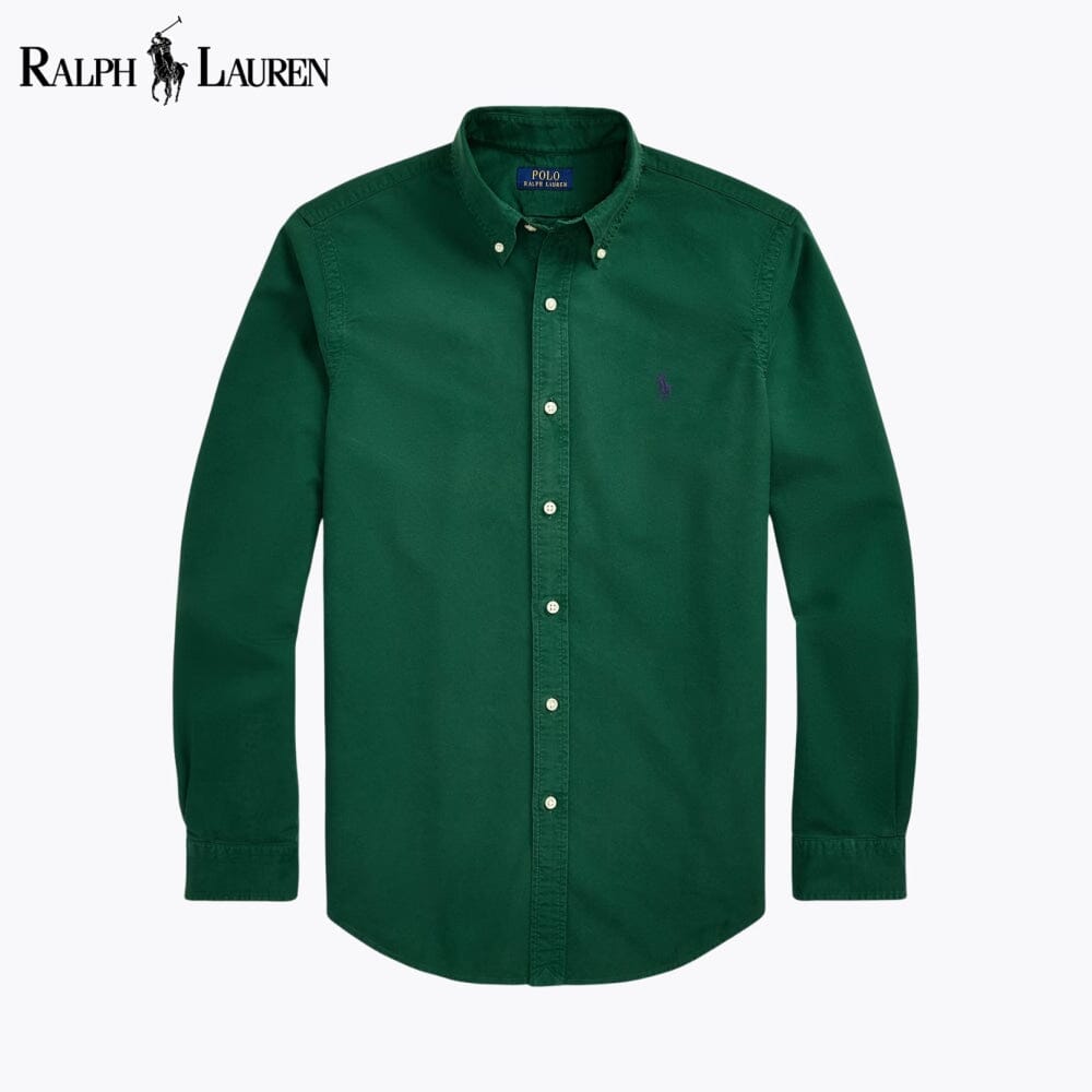 Men's Slim Fit Garment-Dyed Oxford Shirt