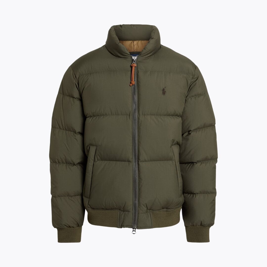 Men's Textured Ripstop Down Jacket