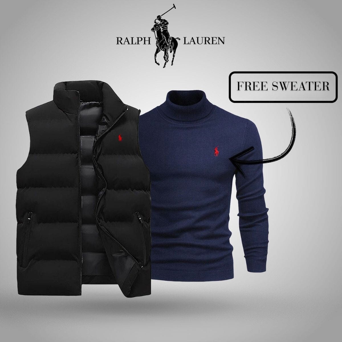 Men's Vest + Exclusive Free Sweater (CLEARANCE)