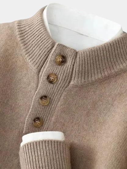 Pull Cachemire Luxe Intemporel Cross & Crown
